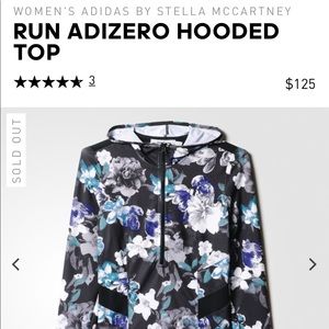 Stella McCartney Adidas Run AdiZero Hooded Top